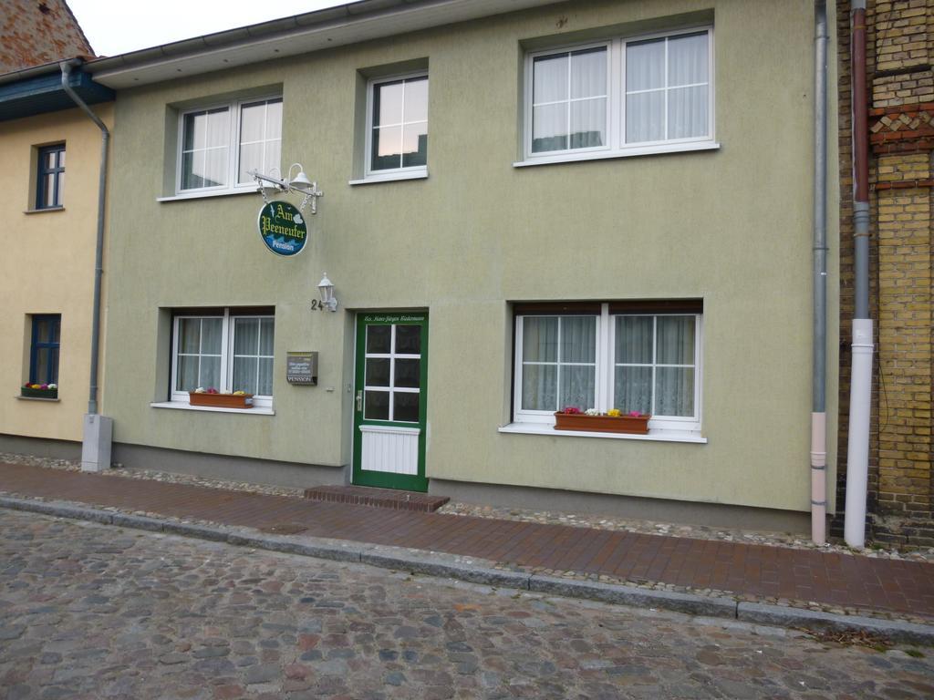 Pension Am Peeneufer Ug Wolgast Habitación foto