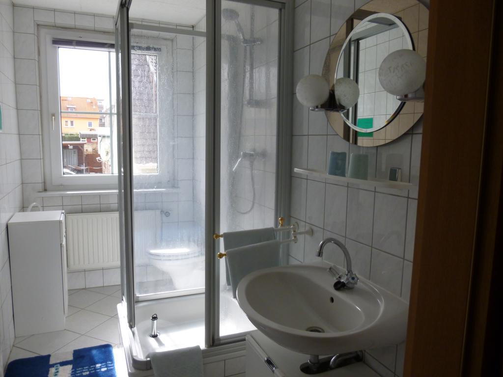 Pension Am Peeneufer Ug Wolgast Habitación foto